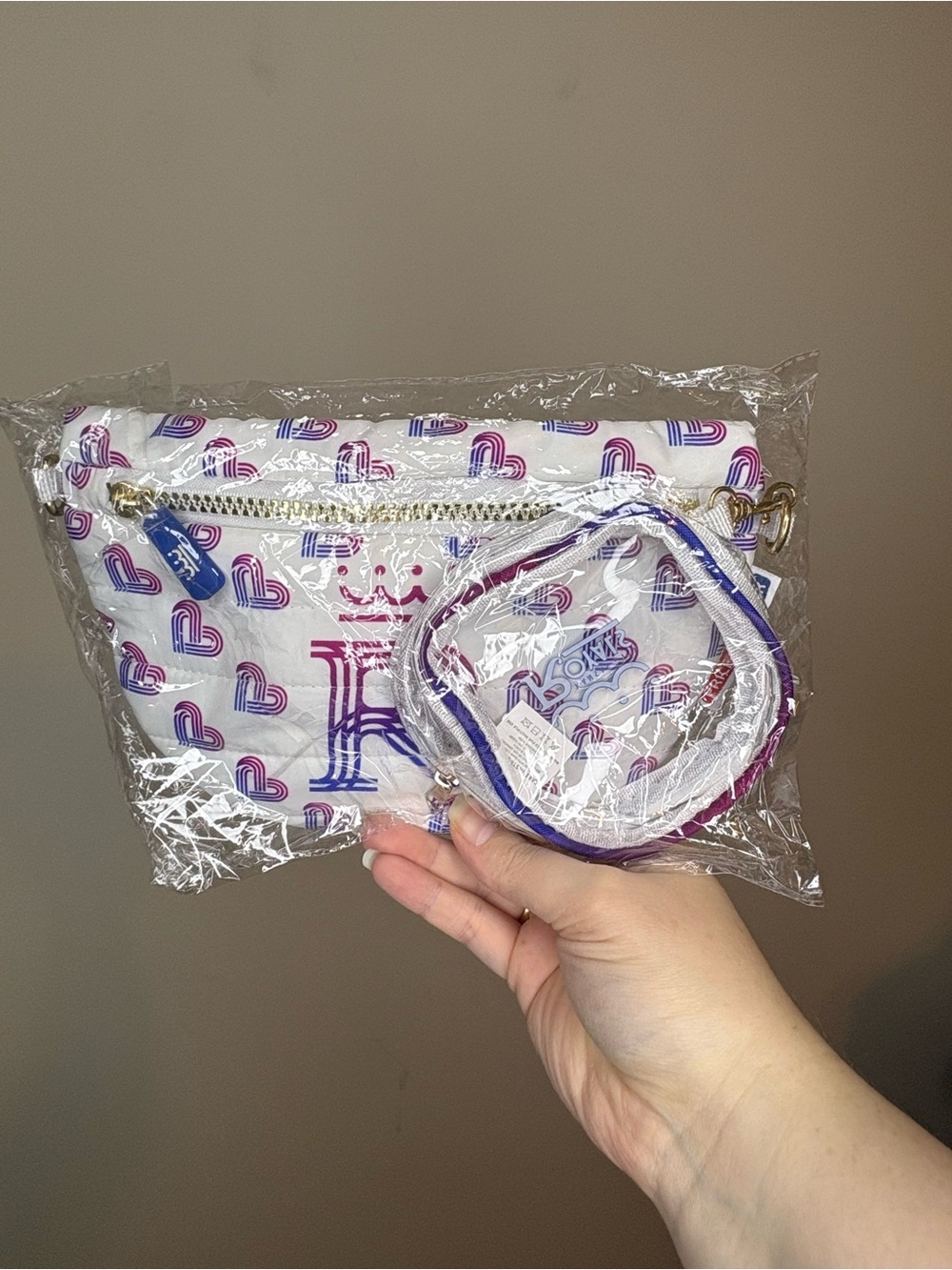 Kansas City Royals City Connect Crossbody Bag Adjustable Strap Pouch SGA New
